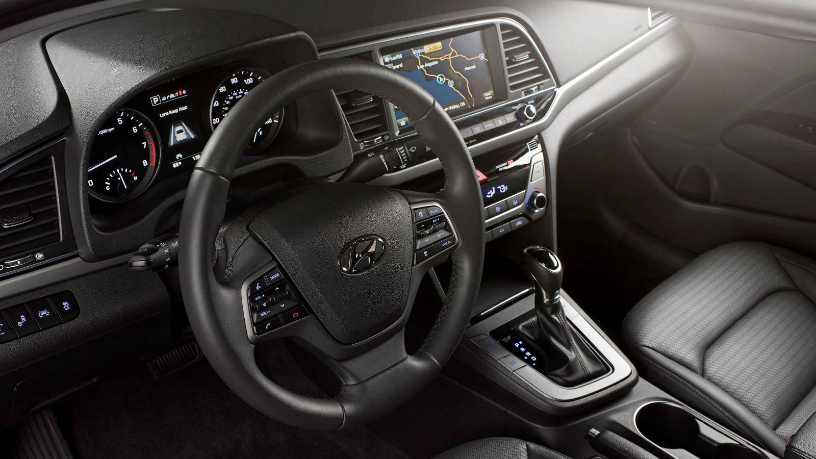 A Peek Inside The 2018 Hyundai Elantra's Interior