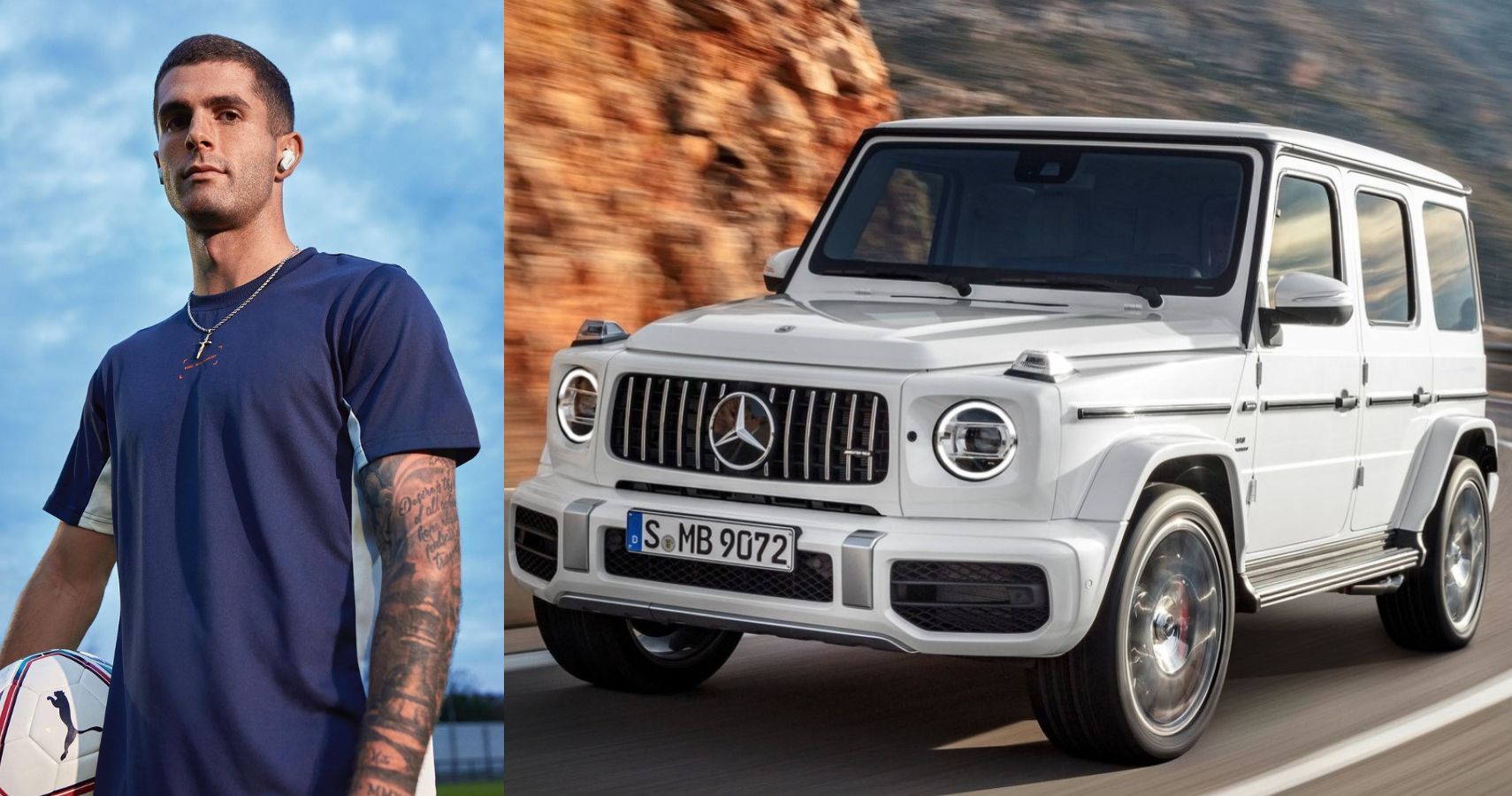 Christian Pulisic loves sporty SUVs