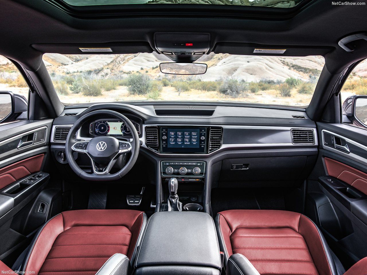 A Peek Inside The VW Atlas Cross Sport's Interior