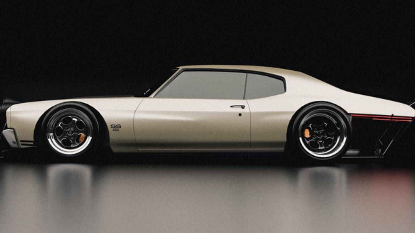 This Chevrolet Chevelle Render Is A Modded Build Turned Up To Eleven