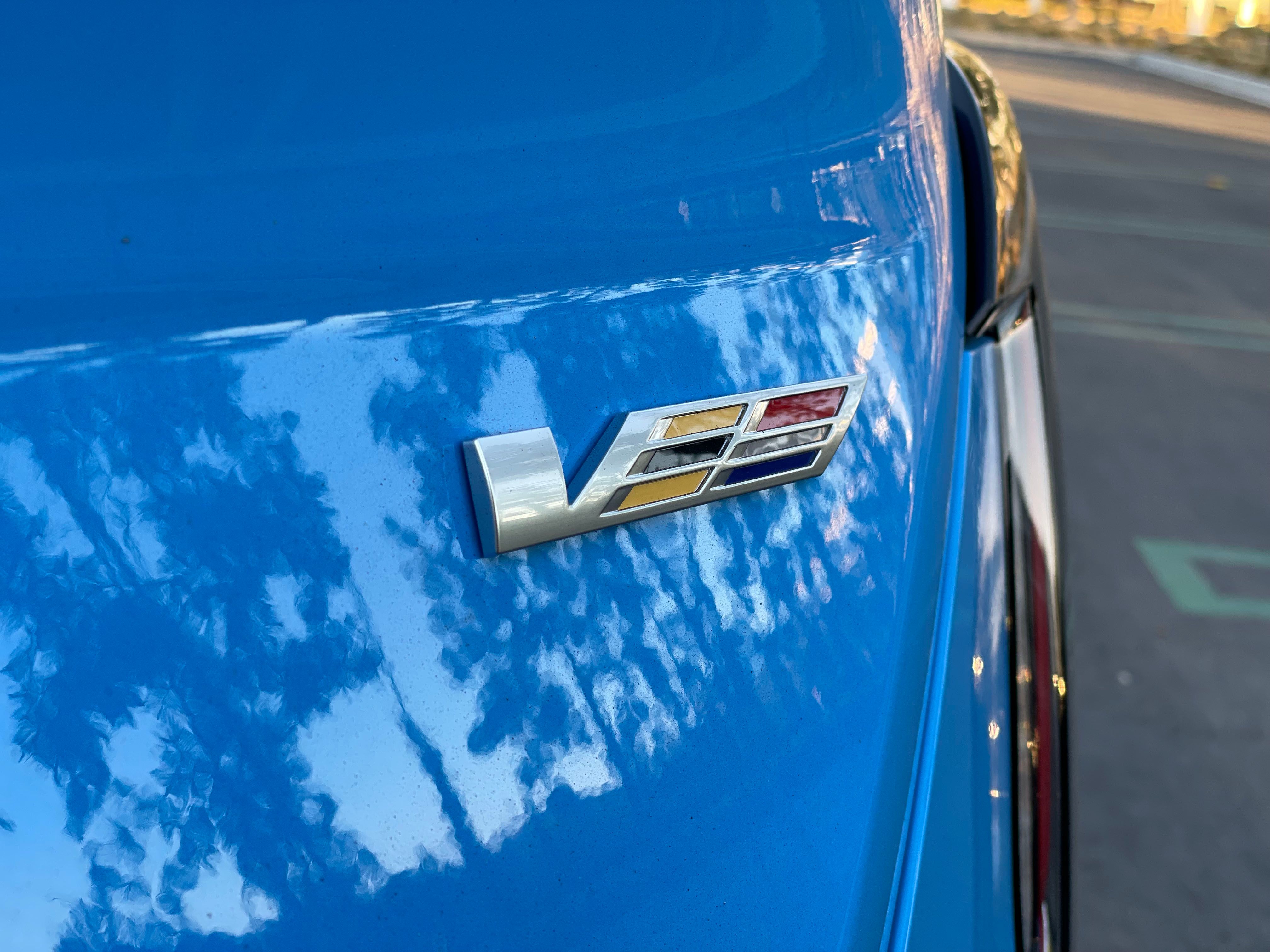 2023 Cadillac CT4 V-Series Blackwing Emblem