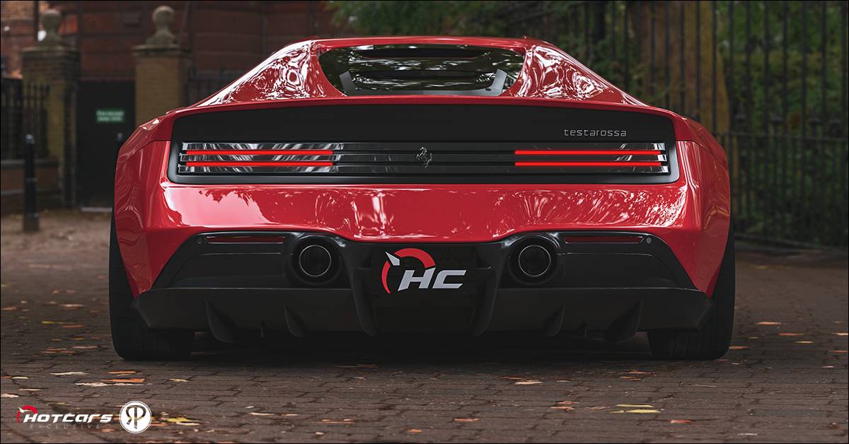 Testarossa Rear Spoiler EXCLUSIVE: It's A Perfect Time For Ferrari To Release A New Testarossa