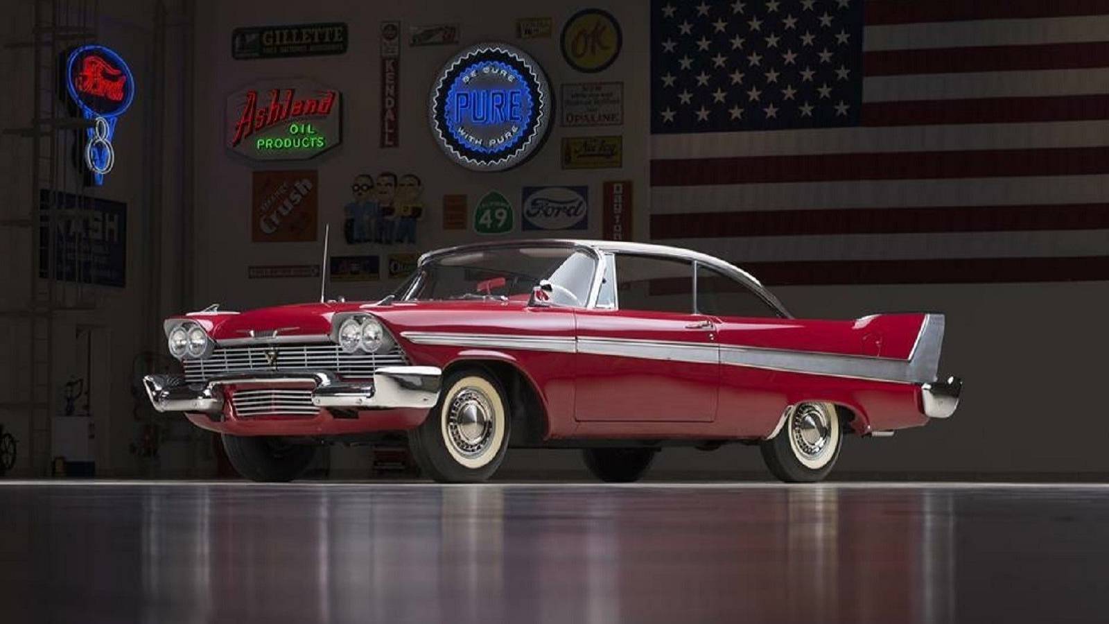 Tall, dramatic tailfins with vertical taillights, Which car is this ...