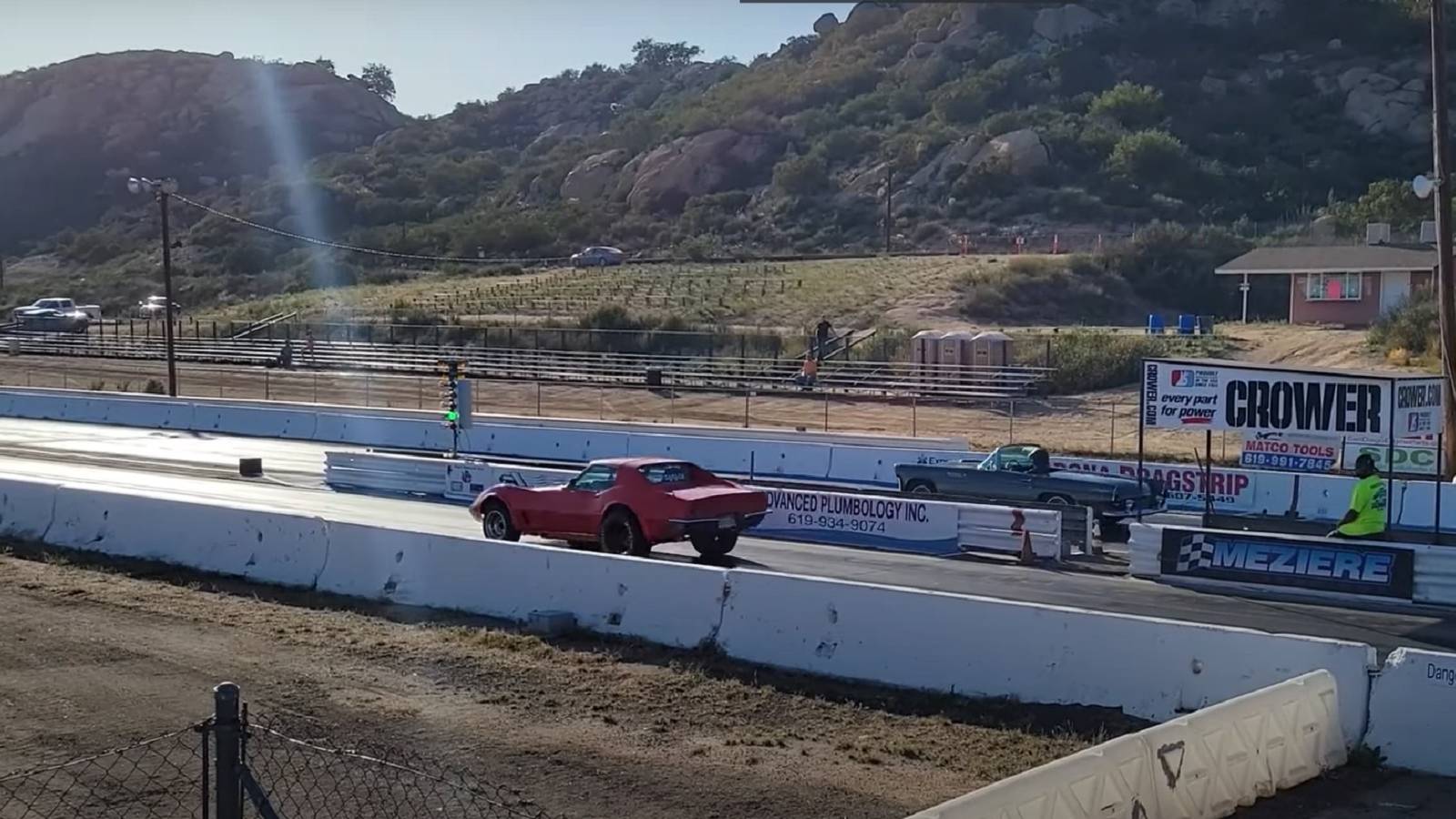 Watch This Modified 1973 C3 Chevrolet Corvette Scream Down The Drag Strip