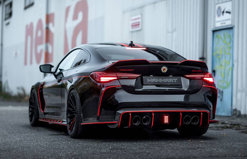 This 700-HP BMW M4 Features The Wildest 18-Piece Manhart Bodykit Ever