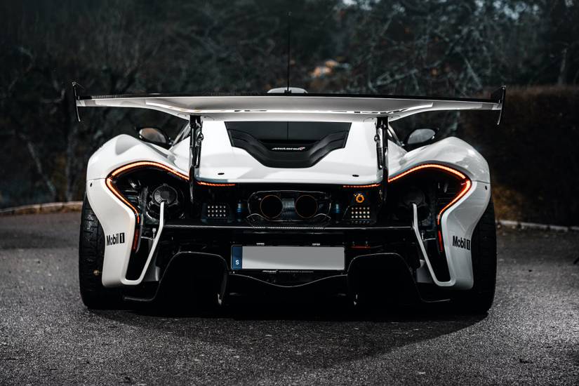 Mclaren P1 Rear View
