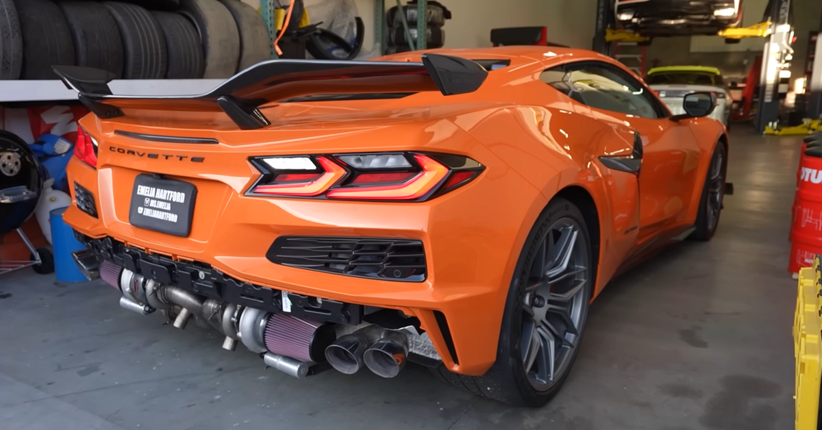 Emelia Hartford's Twin-Turbo Chevrolet Corvette Z06 Finally Hits