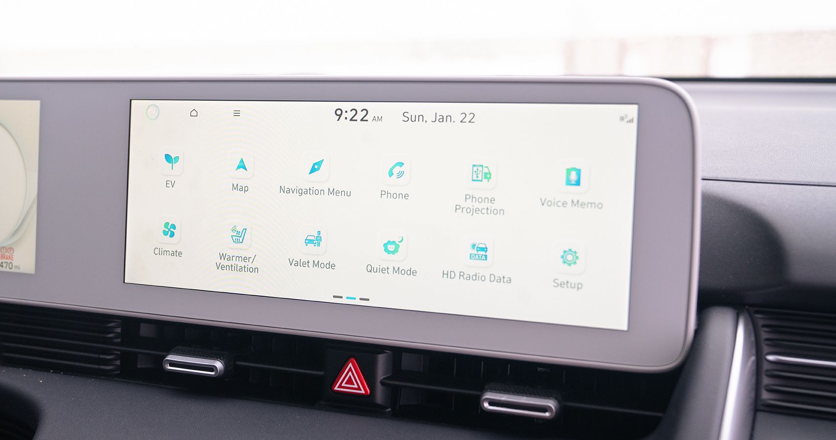 2023 Hyundai Ioniq 5 touchscreen
