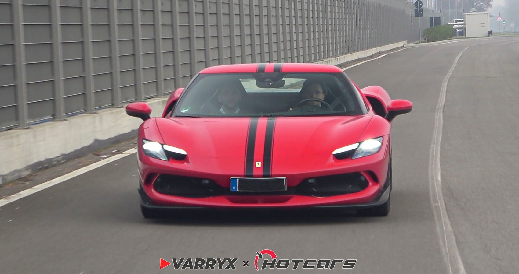 The Real Reason Why Lamborghini Is Testing A Ferrari SF90 Hybrid