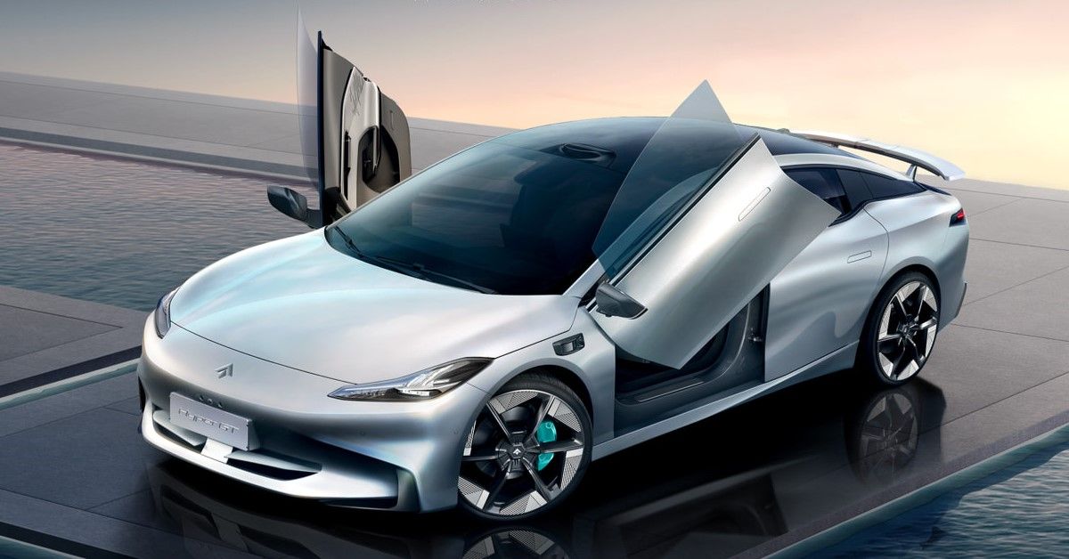 The Futuristic Aion Hyper GT Is Part Sports Car And Part Family Car