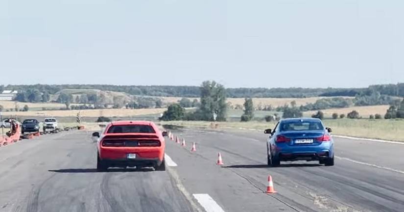 This Dodge Challenger Hellcat Shows Europe Why It's The King Of The ...