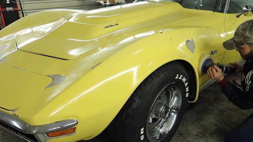 Watch This Filthy 1970 Chevrolet Corvette Barn Find Cleanup ...