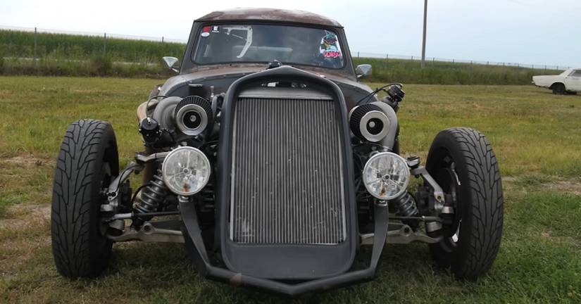 Embrace The Mayhem Of This 1,100-HP Rat Rod