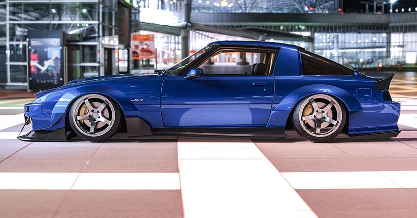 10 Reasons Why JDM Fans Will Love Our Digital Mazda RX-7 FC Restomod