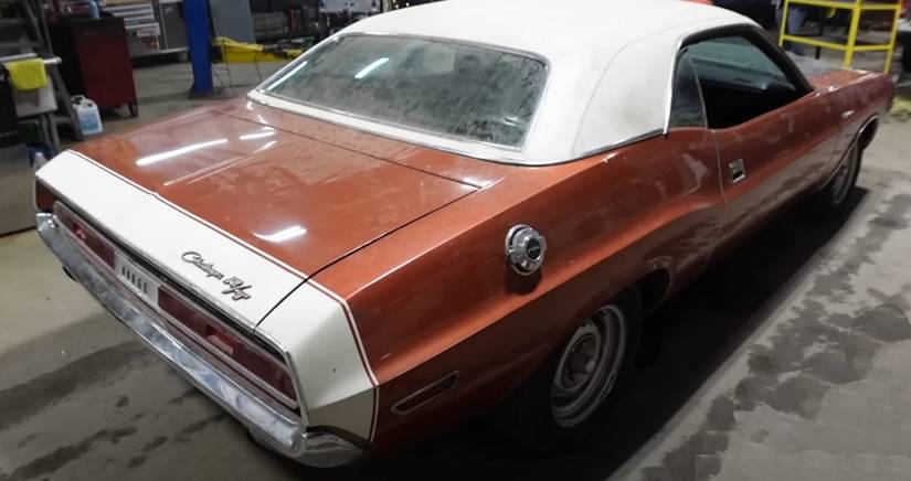 1970 Dodge Challenger Rear View 70 Challenger T/A — Lost Legends