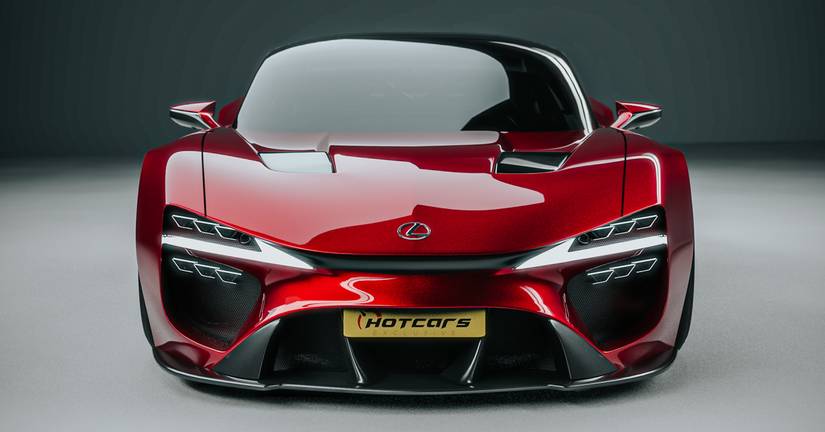 This New Lexus LFA Redesign Puts The Electricity Back Into Modern ...
