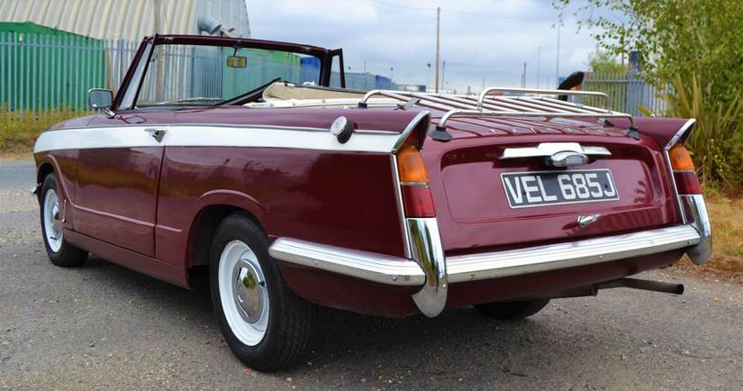 Triumph Herald Rear These Are The 9 Most Reliable British Sports Cars Ever Made