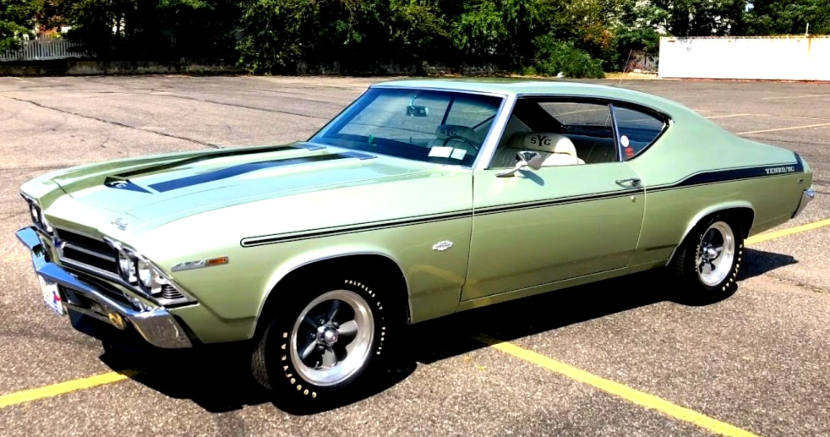 1969 Chevrolet Chevelle Yenko Ângulo frontal externo