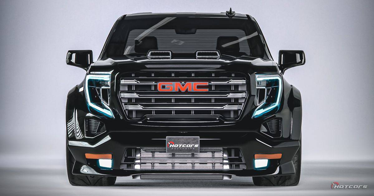 A Bigger Wider GMC Syclone With 6X6 Wheels Would Make One Helluva ...