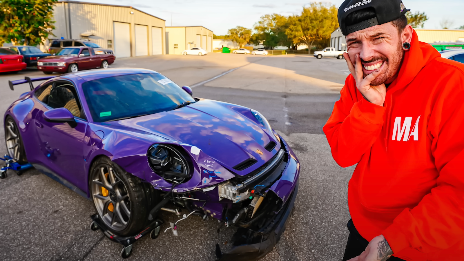 Watch This YouTuber Embark On A Risky Mission To Rebuild A Wrecked