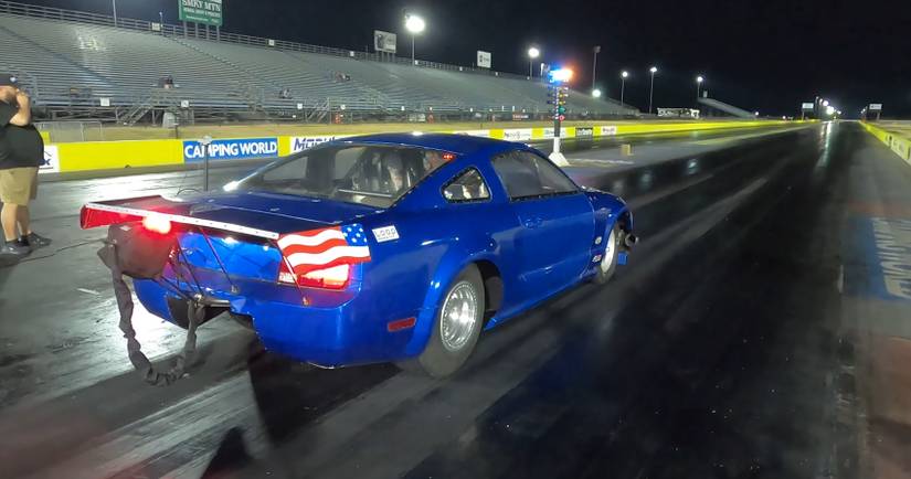 Ducky Johnson's Cobra Mustang Drag Car Undergoes Unbelievable Weight ...