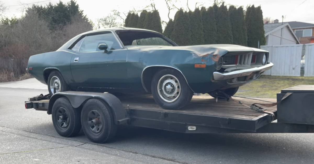 See If This 1974 Plymouth Barracuda Can Run Again After 20 years Of  Hibernation, image size:1200x628