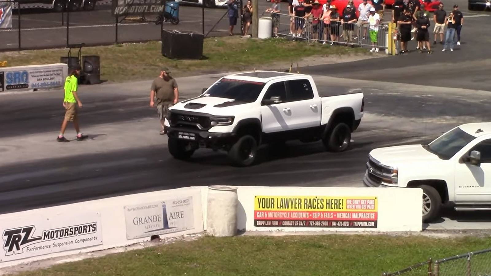See A Turbocharged-And-Supercharged Ram TRX Set A New Record For ...