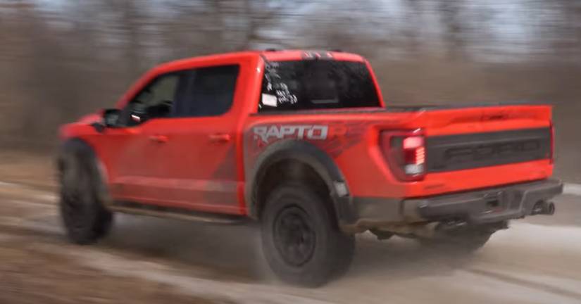 See The New Ford F-150 Raptor R Tear Up The Wisconsin Countryside