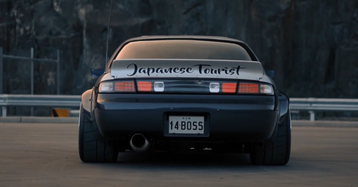 This Custom Nissan 240SX Looks Like A Mini Dodge Challenger