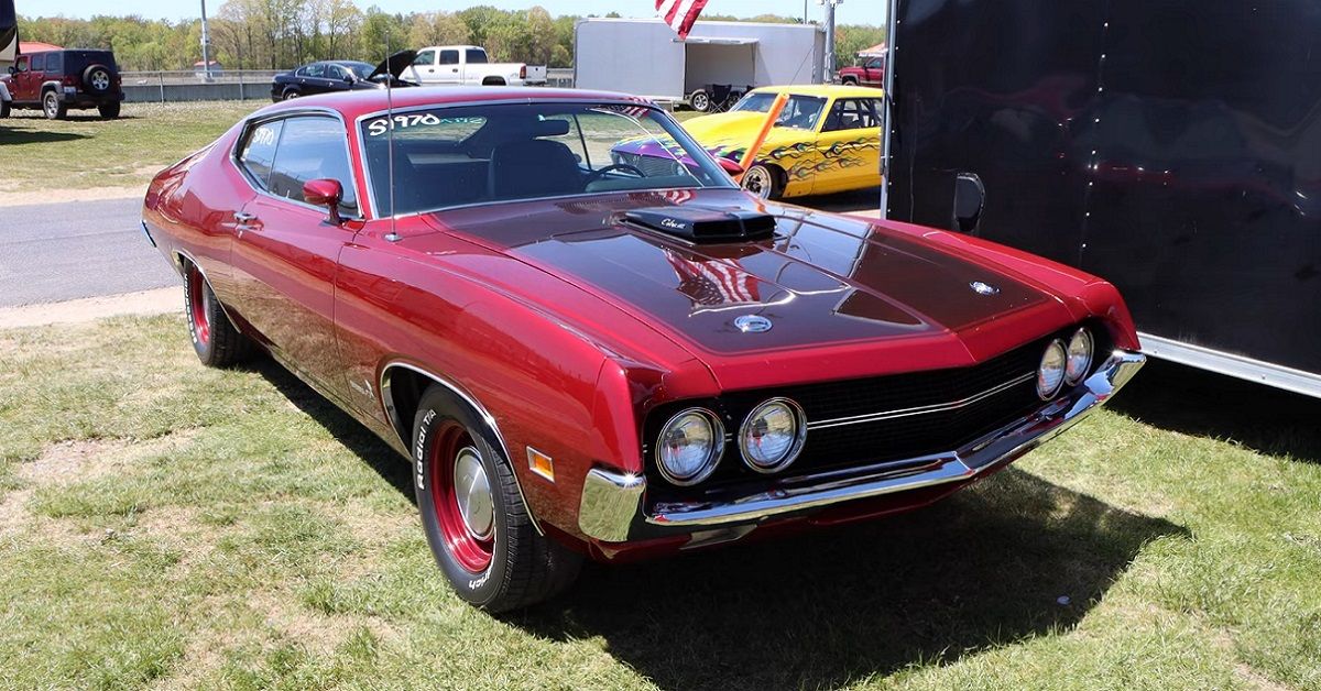 Watch This Ford Torino 429 Super Cobra Jet Get Bitten By A