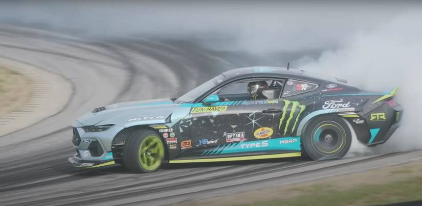 Vaughn Gittin Jr. Takes Adam LZ For A Test Drive In The 2024 Formula ...