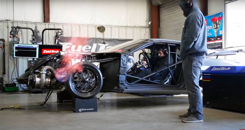 This 4,600-HP Chevrolet Camaro Drag Car Build Is Downright Nasty