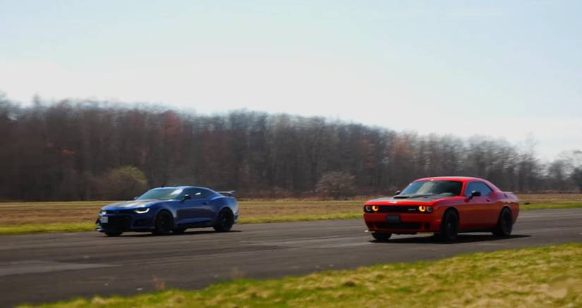 This Is What Makes The Camaro ZL1 Faster Than The Challenger Hellcat