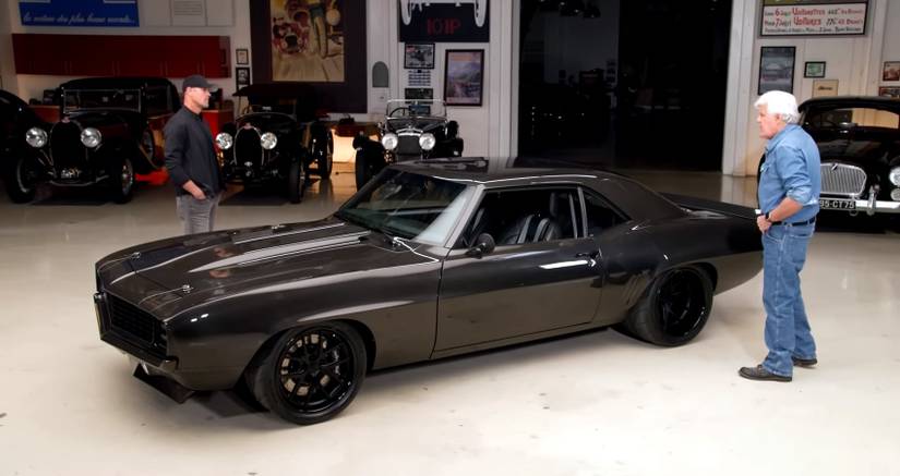 Jay Leno's New Favorite: The Baddest 1969 Chevy Camaro In Carbon Mode