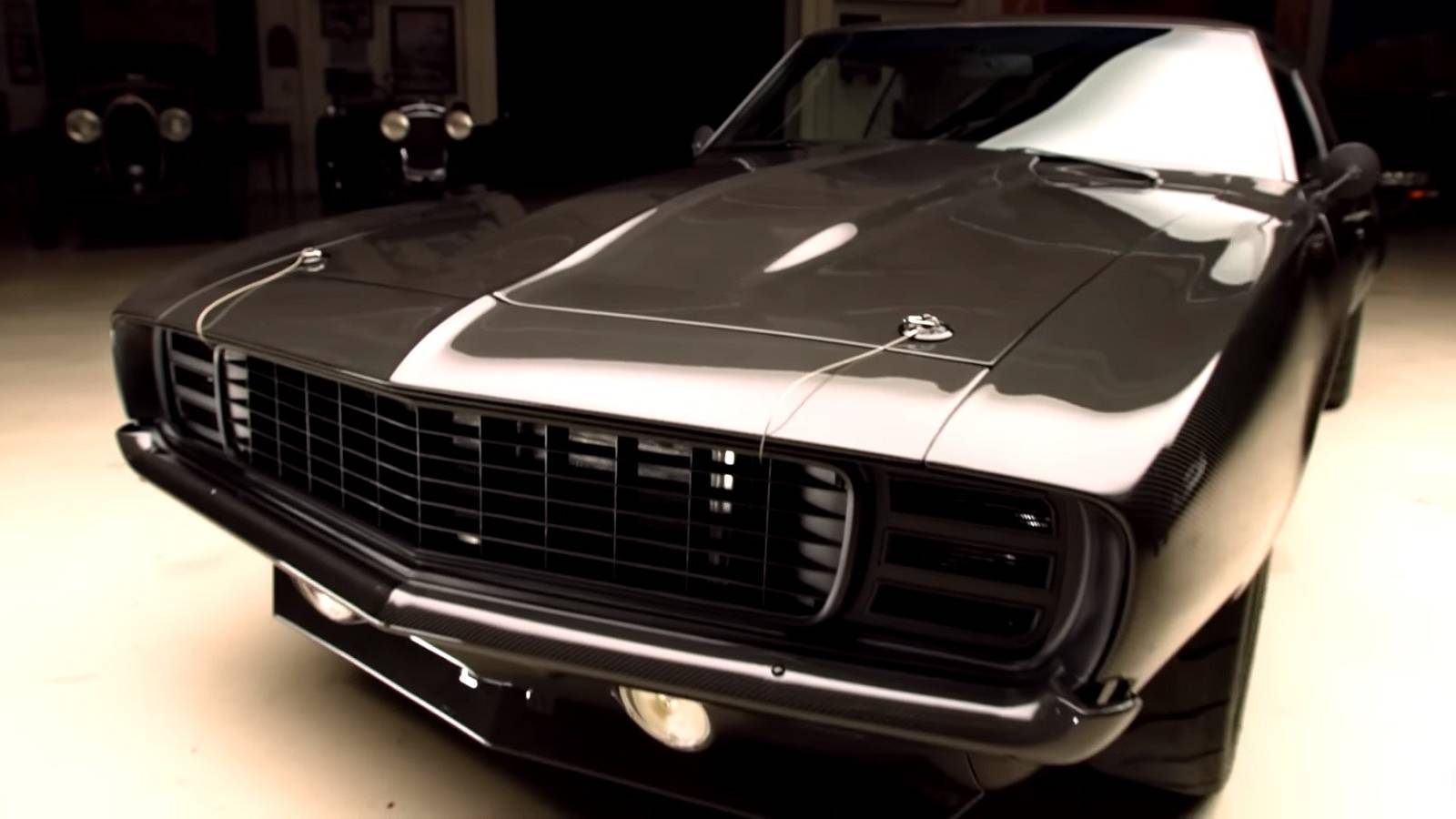 Jay Leno's New Favorite: The Baddest 1969 Chevy Camaro In Carbon Mode