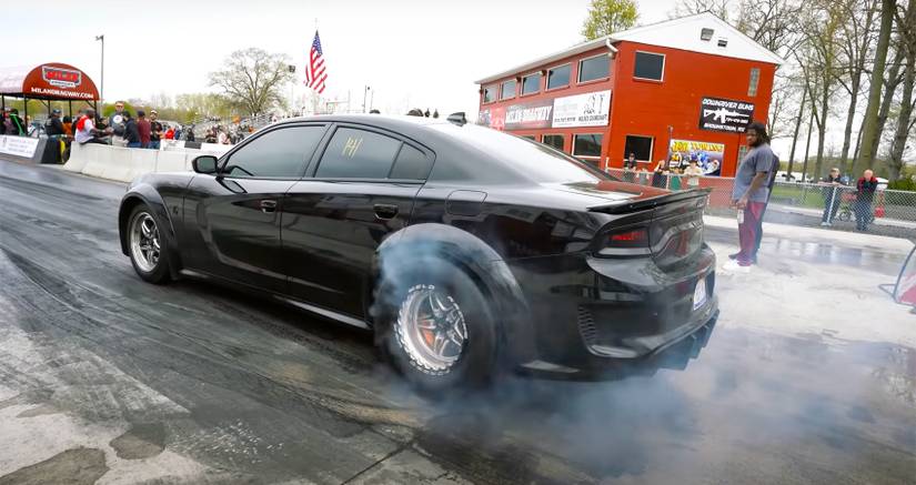 This 1,000-HP Dodge Charger SRT Hellcat Can Only Take So Much Abuse
