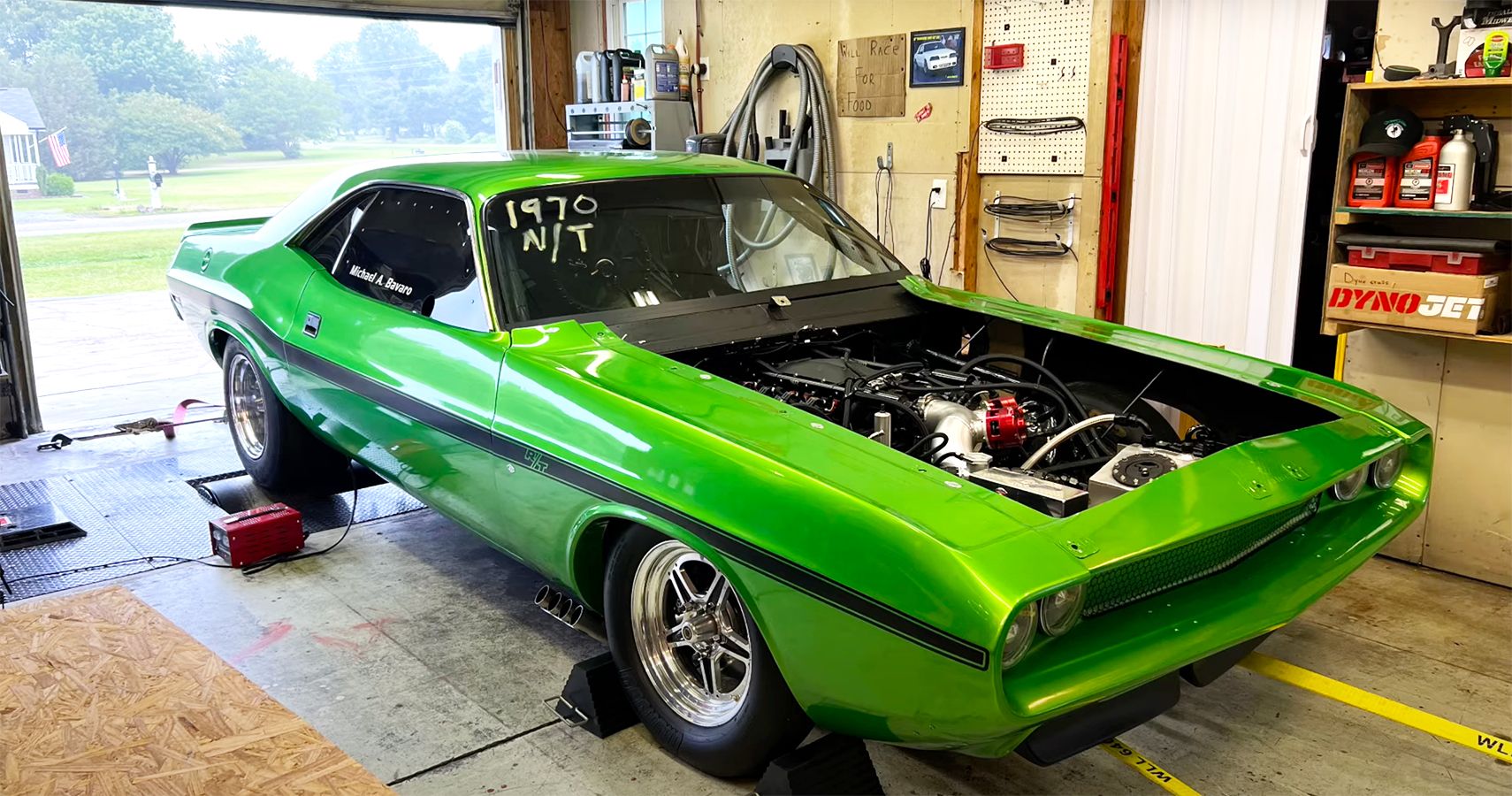 Watch This Crazy LS-Swapped 1970 Dodge Challenger Make