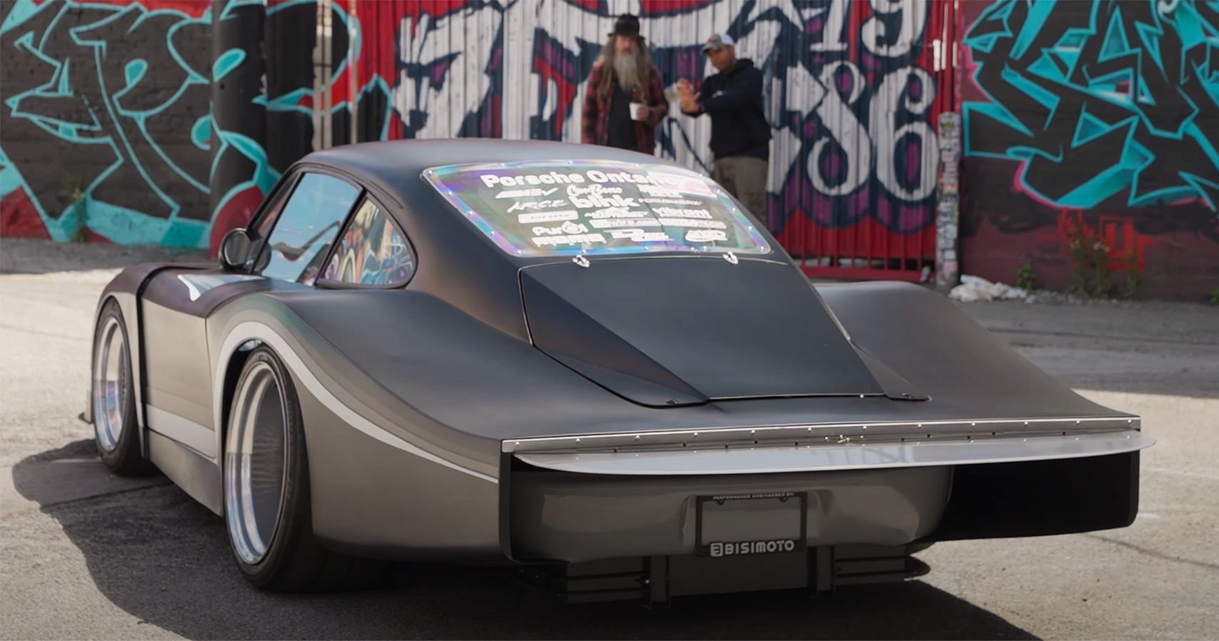 Magnus Walker Rips This Custom Electric Porsche 935 Widebody