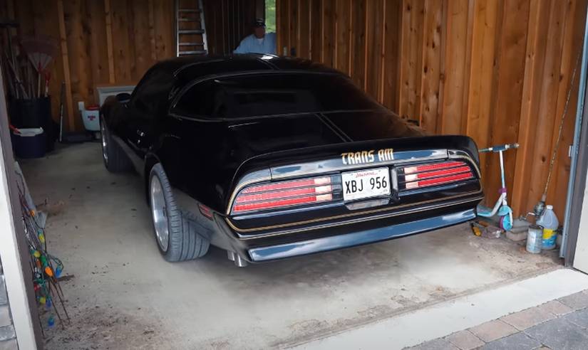Dennis Collins Enjoys His Coffee With Pontiac Trans Am Donuts