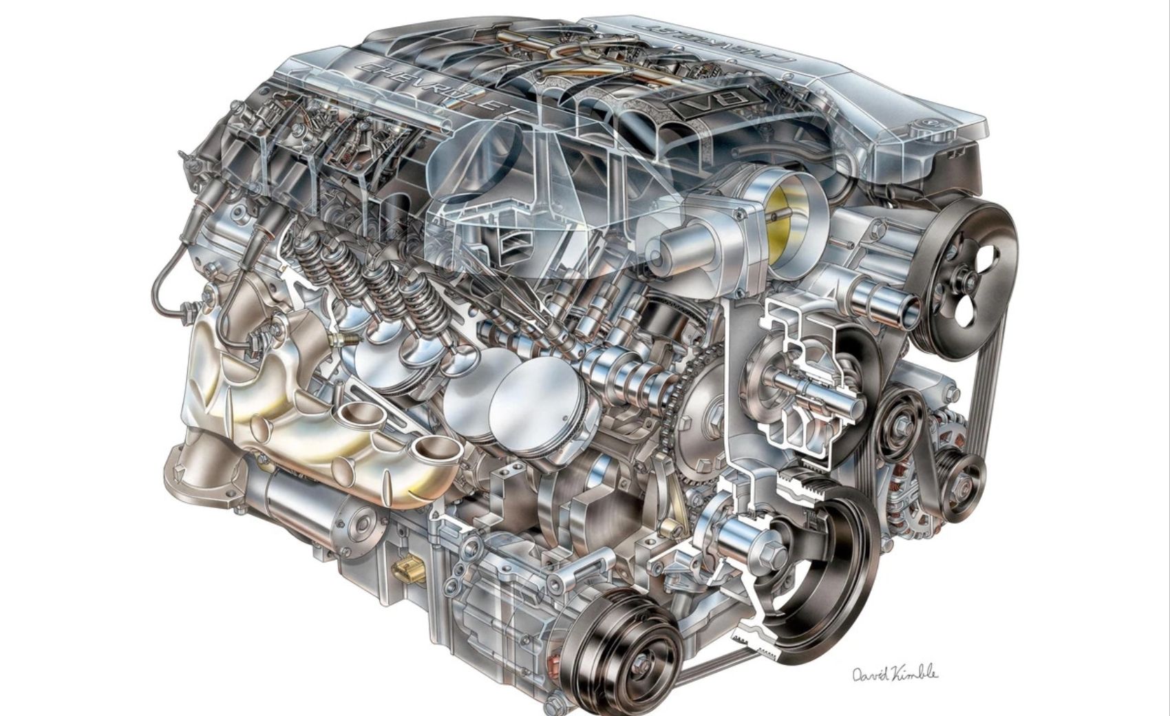 Gm ii. Cutaway v8 6.2 GM Diesel. Chevrolet Camaro v8 6 3 Liter. V8 11000 лс. Двигатель v6 в разрезе.