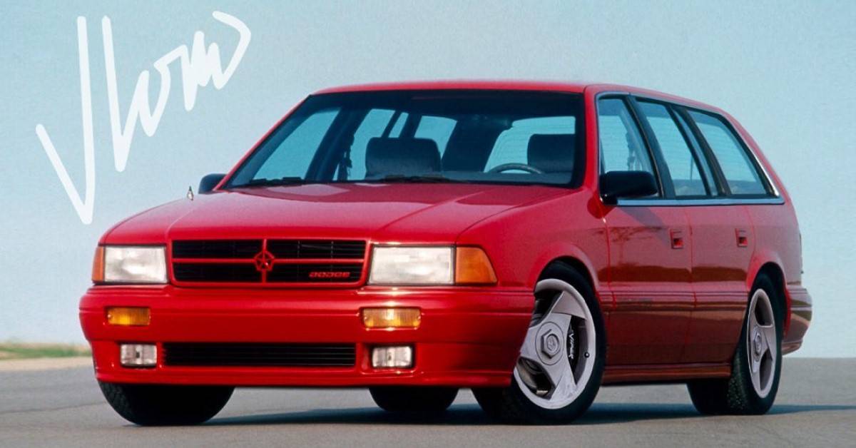 This Viper-Based Dodge Spirit R/T Render Is A Love Letter To America's ...