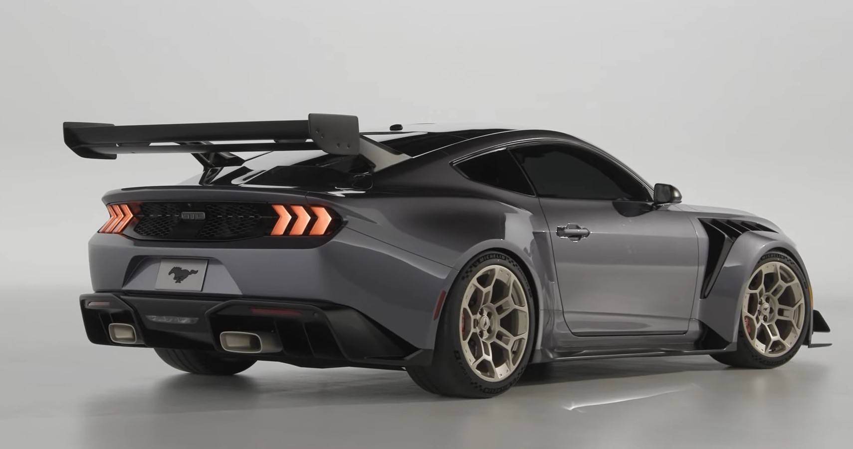 Gtd Rear Shot How Ford's Factory Supercharger Transforms The 2024 Ford Mustang GT ...