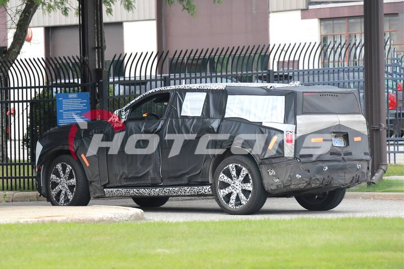 Cadillac’s Electric Escalade IQ Caught Testing in Full Camo