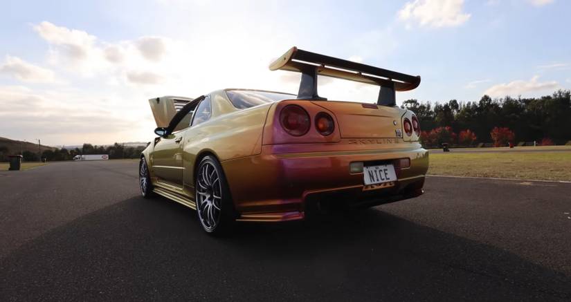 This Nissan R34 GT-R Has A Paint Job Way More Expensive Than You Might ...