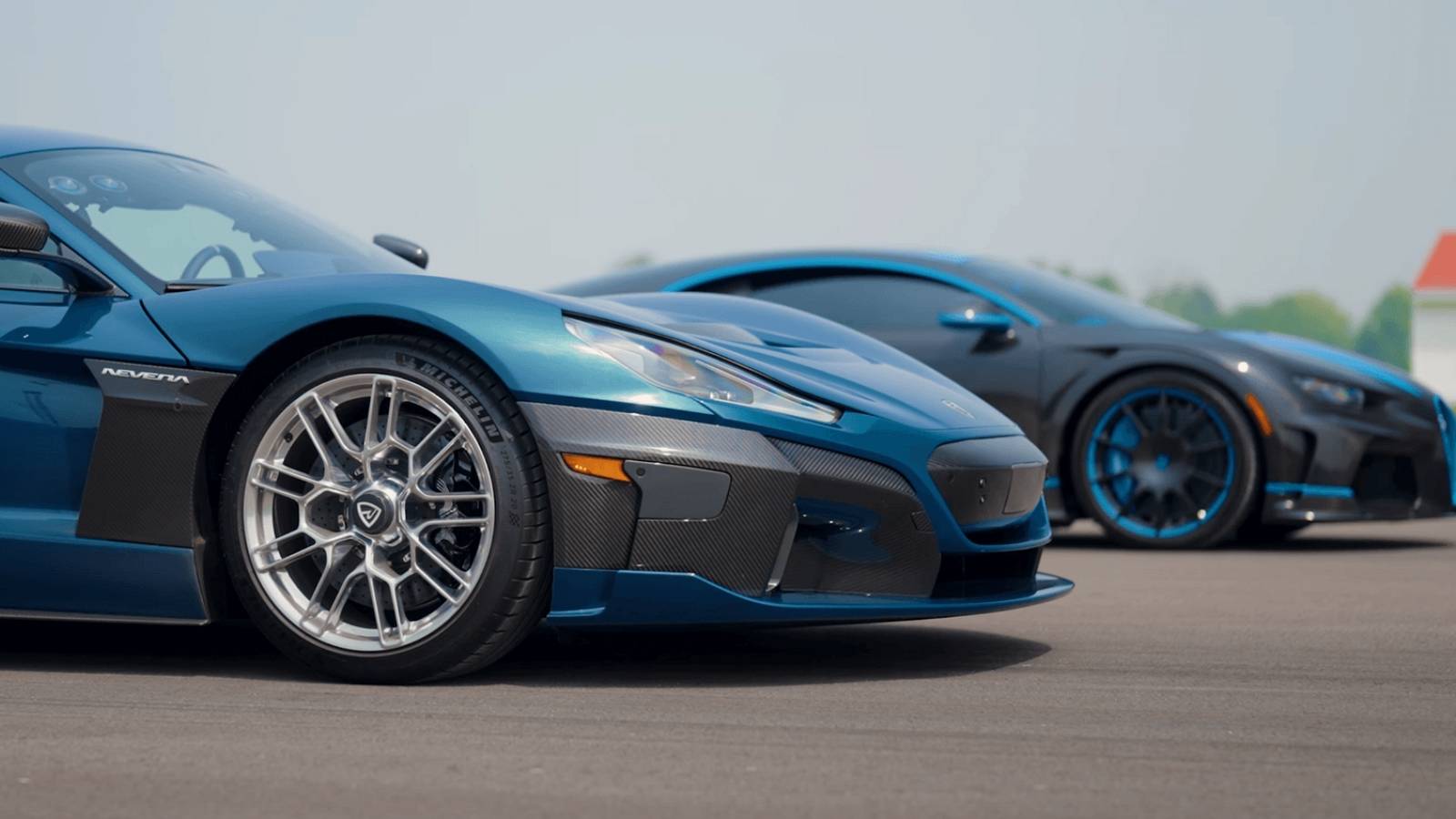 Rimac Nevera Vs Bugatti Chiron SuperSport Vs Tesla Model S Plaid In A ...