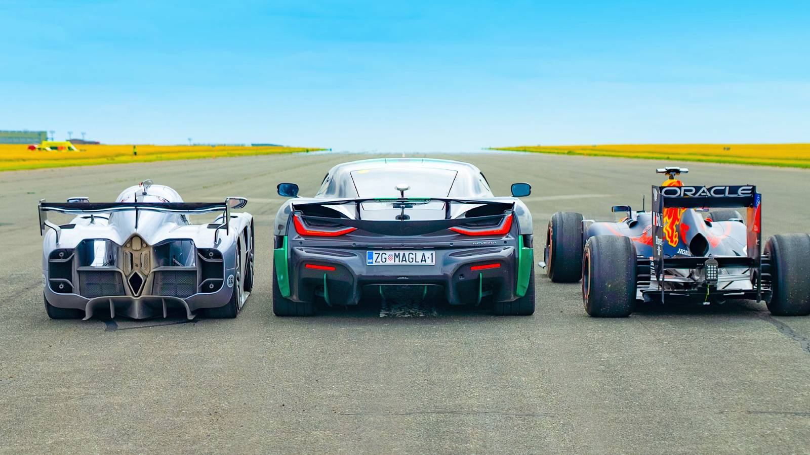 The Ultimate Drag Race: Rimac Nevera, McMurtry Speirling, And Red Bull ...