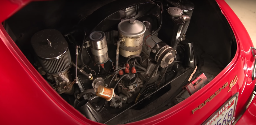 Front Engine 356 A 1963 Porsche 356 That Sat In A Garage For 35 Years Leaves Jay Leno ...