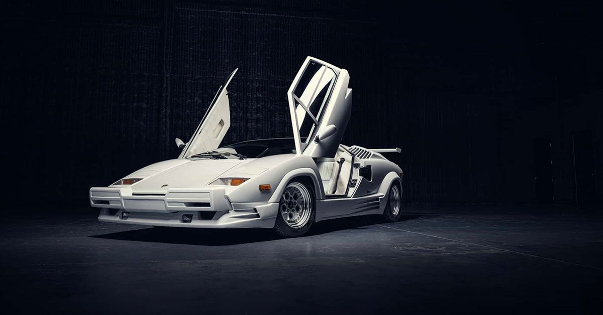 The Real Story Behind The Wrecked Lamborghini Countach From The Wolf Of ...