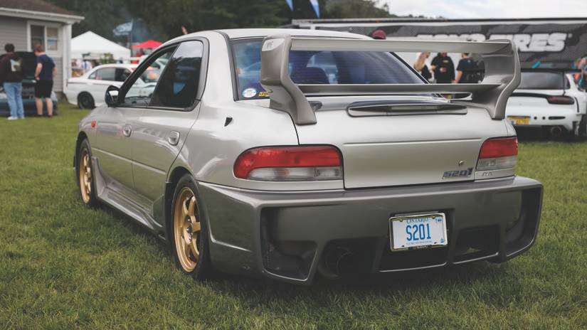 22b Rear Wing This Subaru WRX STI Is Even More Rare Than The 22B