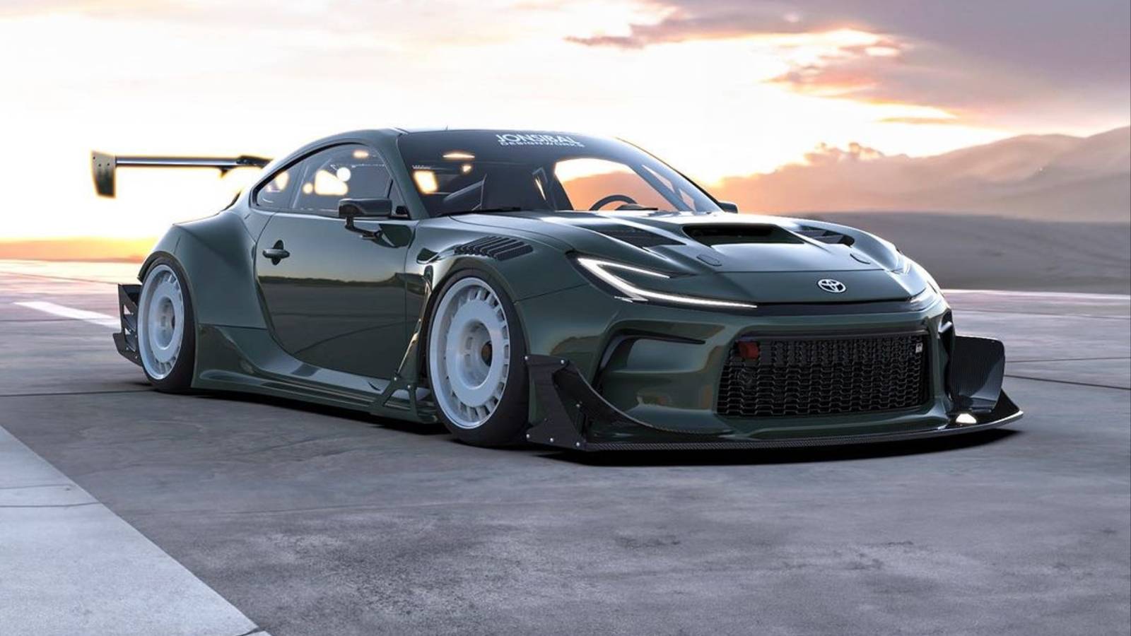 Gt R86 Toyota GR86 Gets Digitally Transformed Into A Widebody Stunner